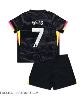 Günstige Chelsea Pedro Neto #7 3rd trikot Kinder 2024-25 Kurzarm (+ Kurze Hosen)